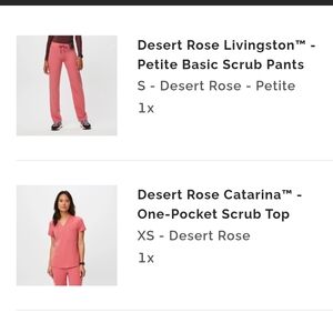 Figs bundle desert rose Catarina xs and Livingston small petite